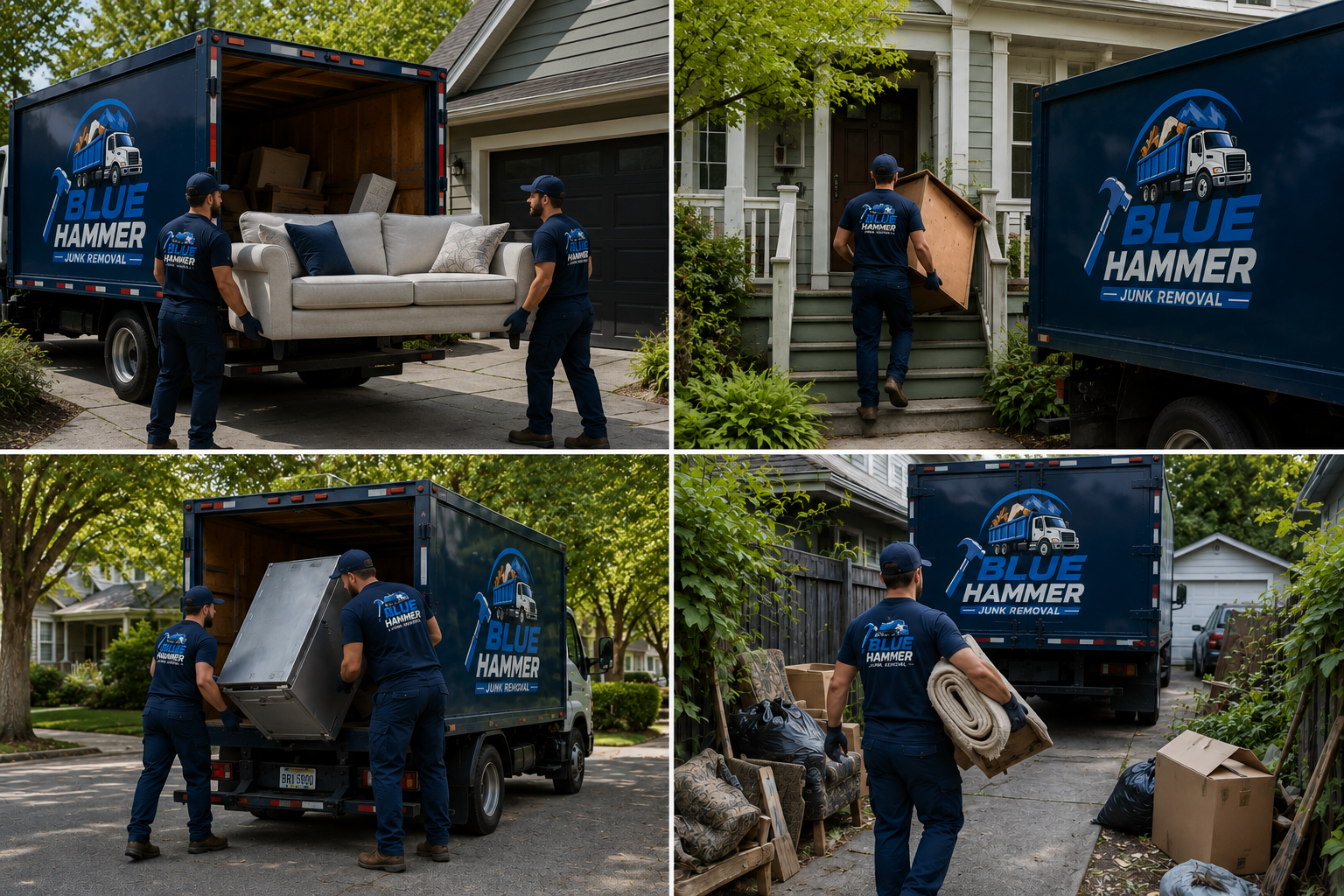 Blue Hammer residential junk removal
